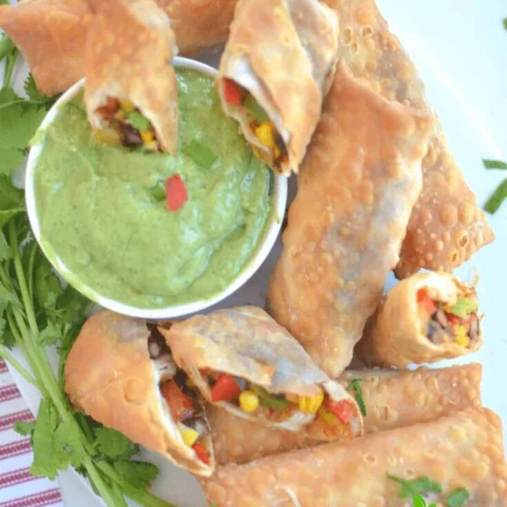 Air fryer Southwest egg rolls perfect as Super bowl appetizer