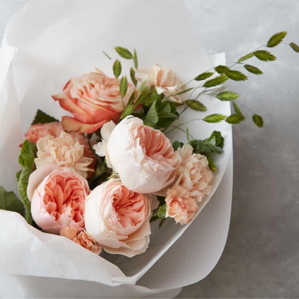 A meaningful bouquet style perfectly chosen for anniversary flowers