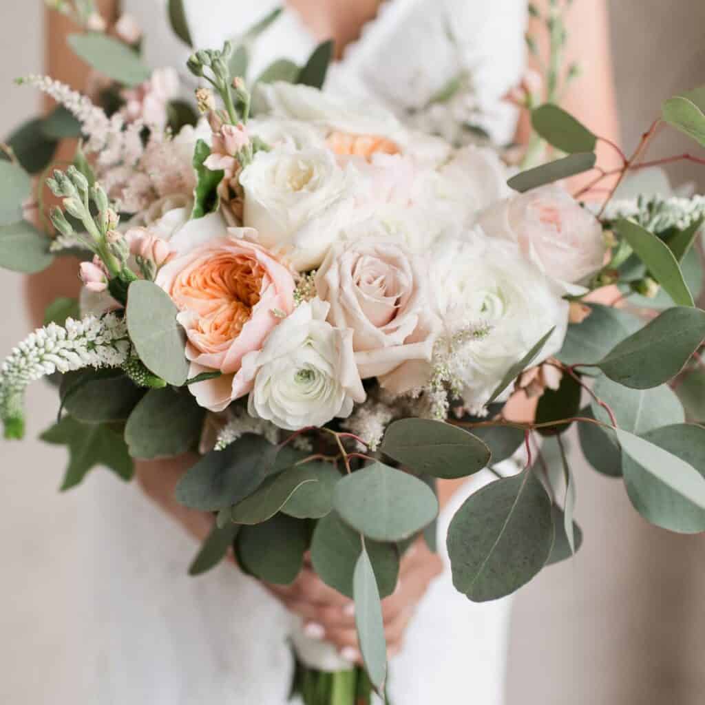 Wedding flowers perfect as inclusion for anniversary flowers