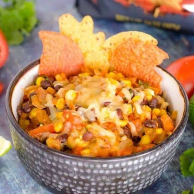 Black bean and corn salsa perfect as Super bowl appetizer