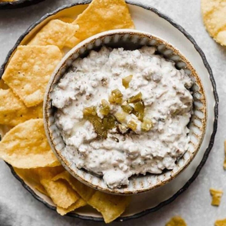 Creamy sausage dip perfect as Super bowl appetizer