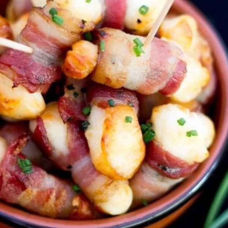 Bacon halloumi bites&nbsp;perfect as Super bowl appetizer