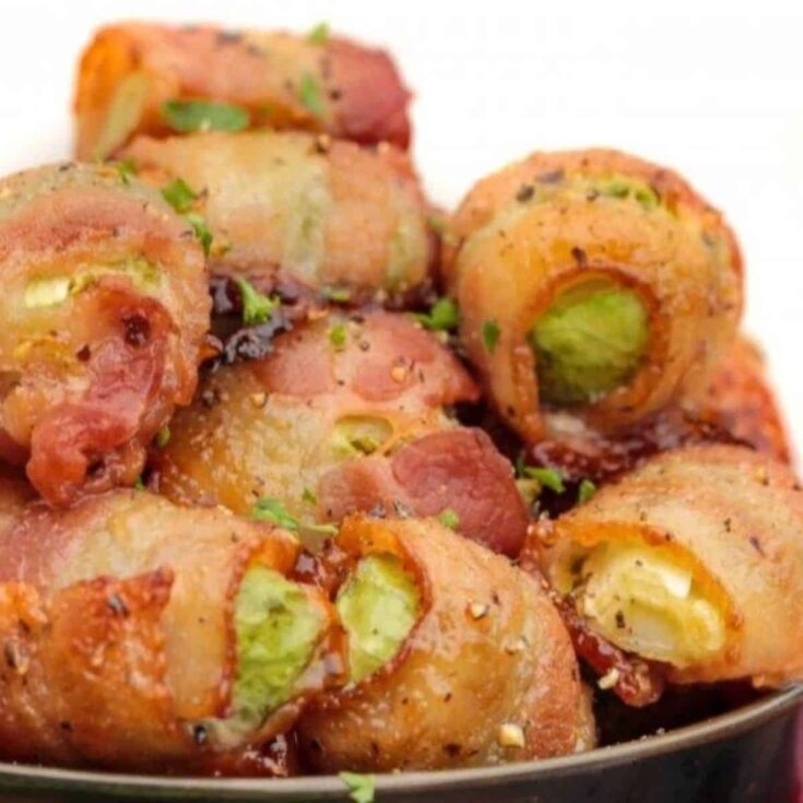 Bacon wrapped Brussels sprouts perfect as Super bowl appetizer