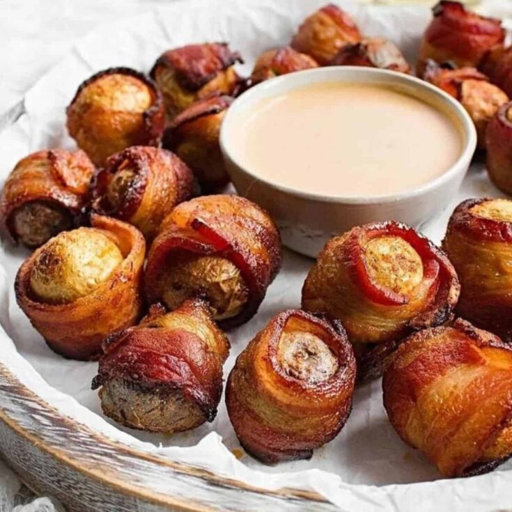 Bacon wrapped potatoes perfect as Super bowl appetizer