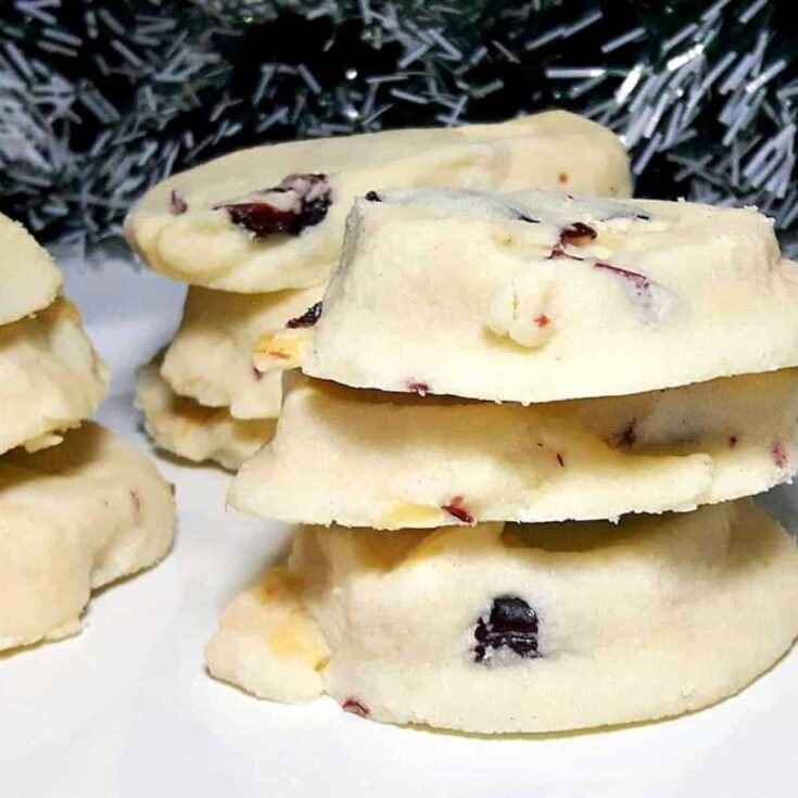 Image for Cranberry shortbread cookies