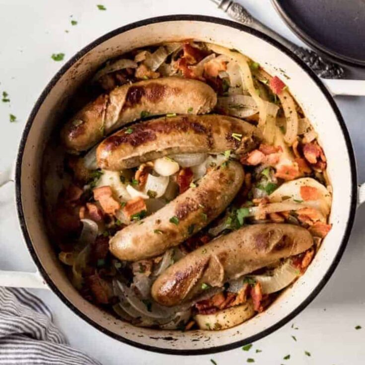 a bowl of delicious Dublin coddle