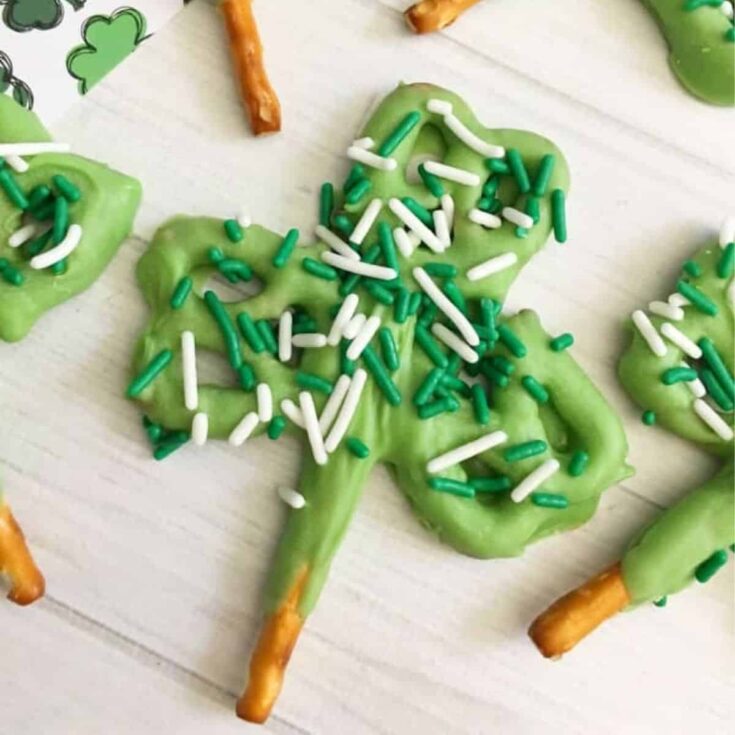 Shamrock pretzel pops perfect as St. Patrick's Day treats