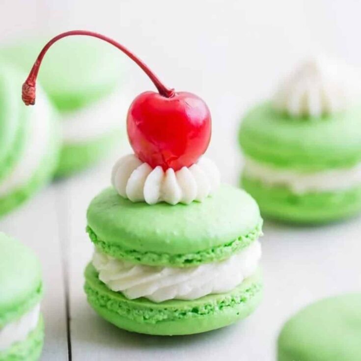 Shamrock shake macarons perfect as St. Patrick's Day treats