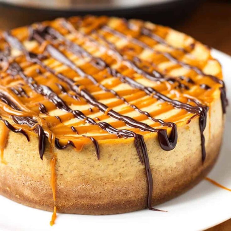 Pumpkin cheesecake&nbsp;Instant pot perfect for Thanksgiving