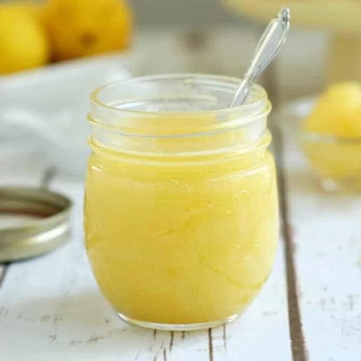 Lemon curd&nbsp;perfect for an English afternoon tea party