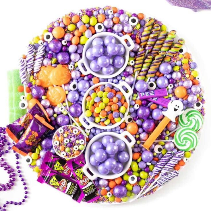 The best Halloween candy charcuterie board