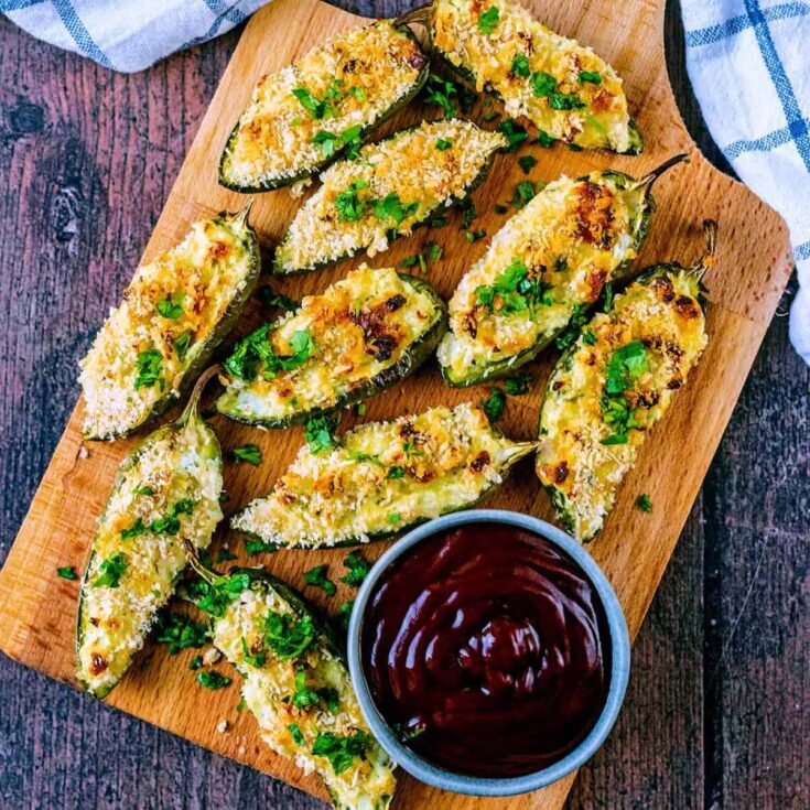 Baked Jalapeno poppers prepared after reading these summer appetizers recipes