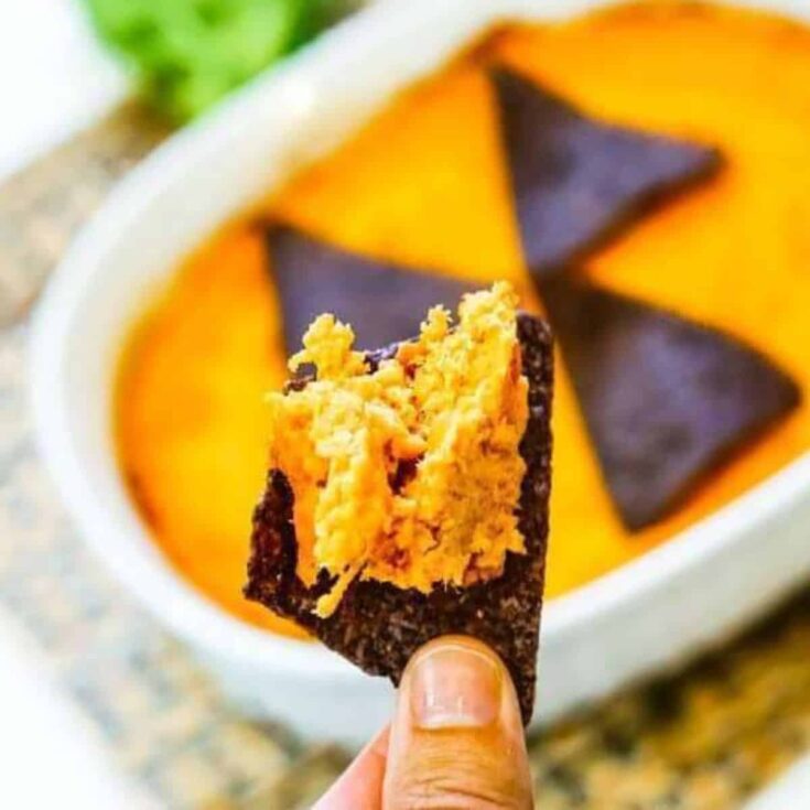 Halloween buffalo chicken dip to enjoy after reading these Halloween starters