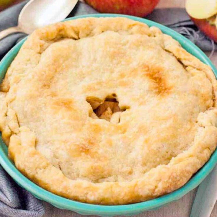 Homemade mini apple pie dessert prepared after reading these Picnic food ideas