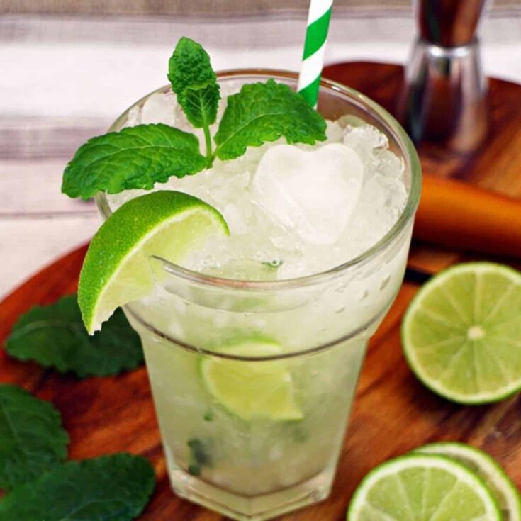 Non alcoholic mojito prepared after reading these summer mocktails