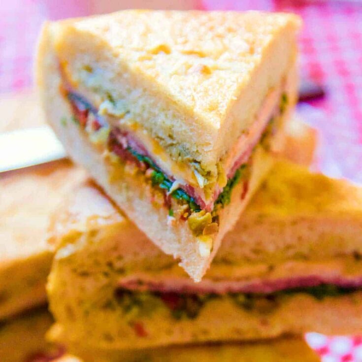 Picnic basket pressed sandwiches prepared after reading these Picnic food ideas