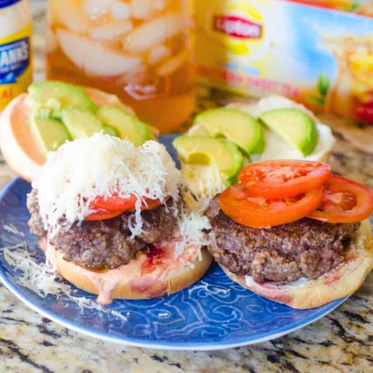 Roasted summer Italian burgers cooked after reading these Summer grilling recipes