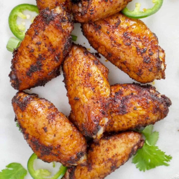 A delicious set of smoked chicken wings, cooked after reading these summer appetizer recipes
