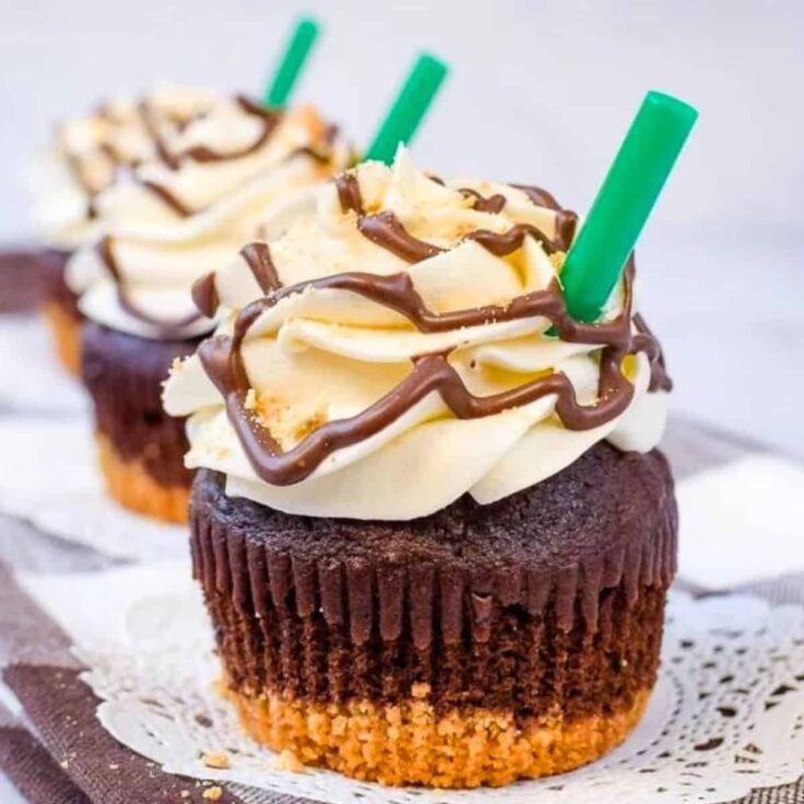 S'mores frappuccino cupcakes baked after reading these s'mores recipes