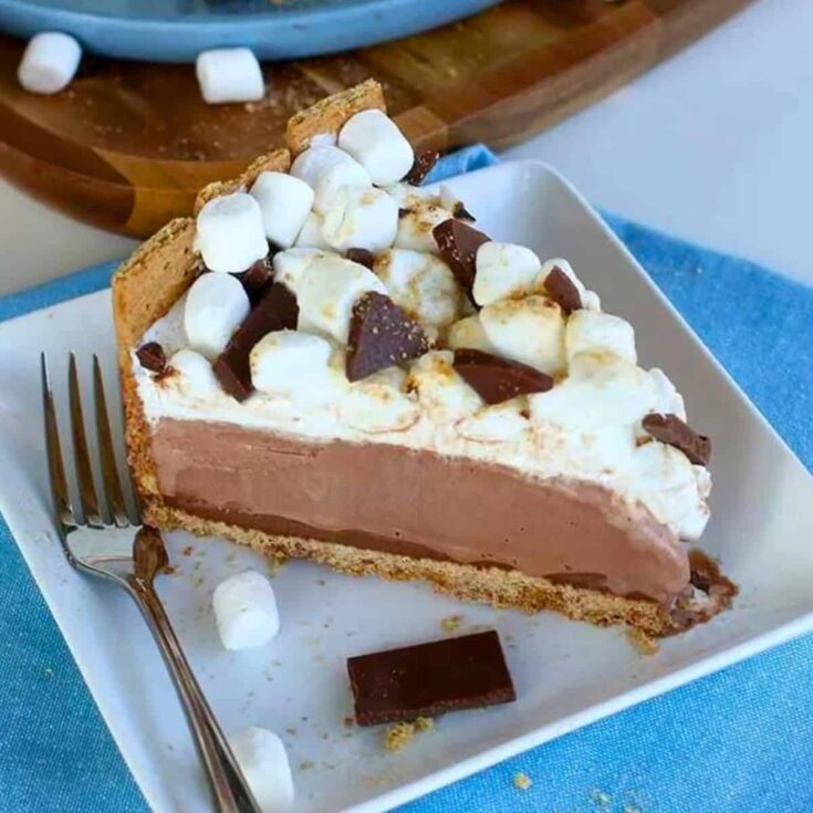 S'mores ice cream cake prepared after reading these s'mores recipes