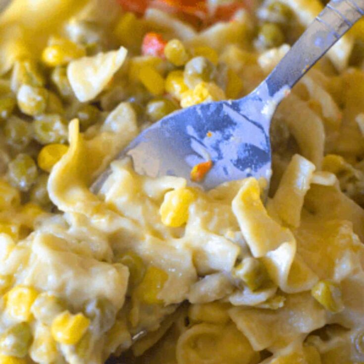 Chicken noodle casserole cooked after reading these Comfort food recipes