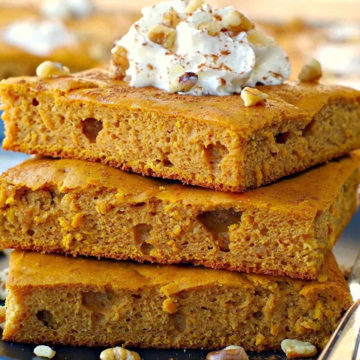 Sheet pan pumpkin pie pancakes prepared after reading these Fall breakfast ideas