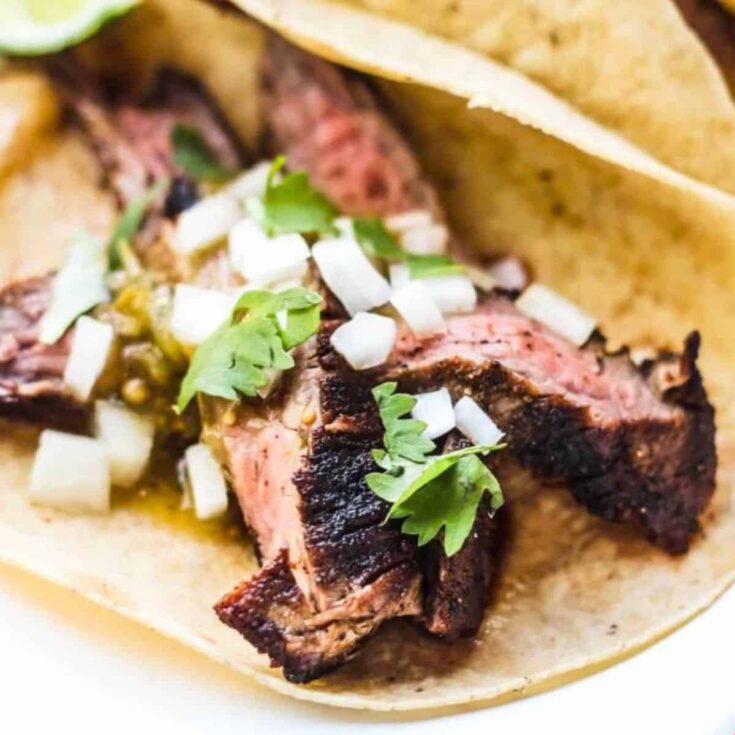 Flank steak tacos prepared after reading these Taco Tuesday recipes
