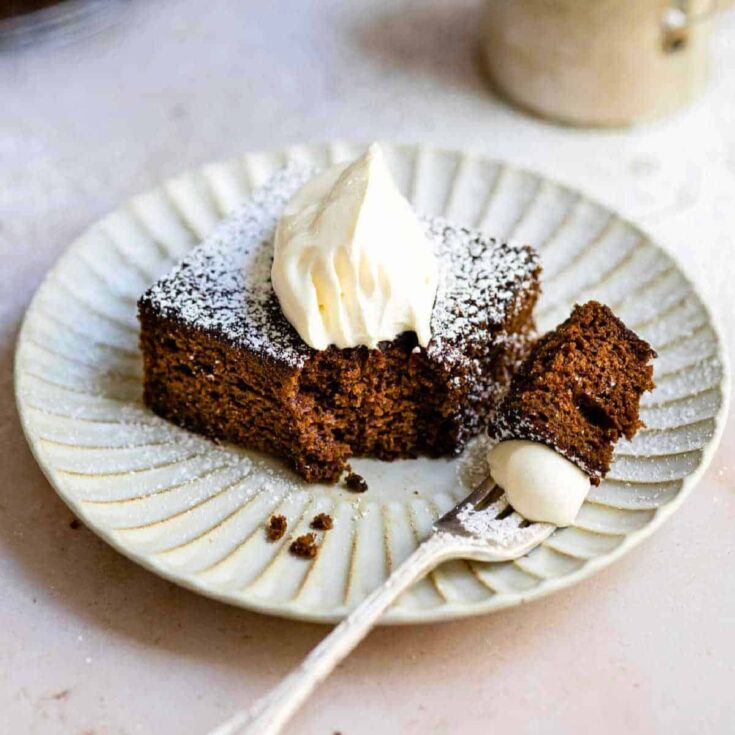 Gingerbread cake baked after reading these Christmas cake recipes