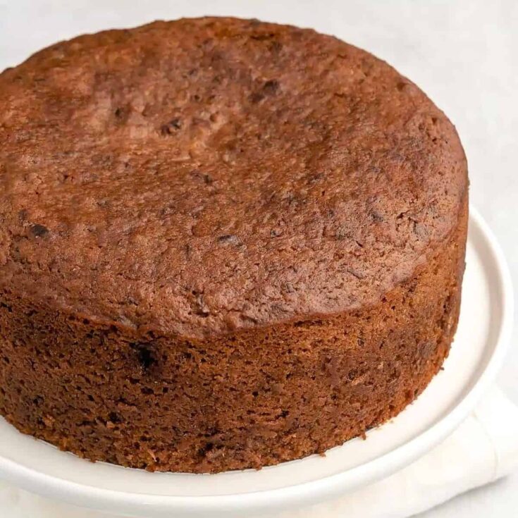Jamaican vegan fruit cake baked after reading these Christmas cake recipes