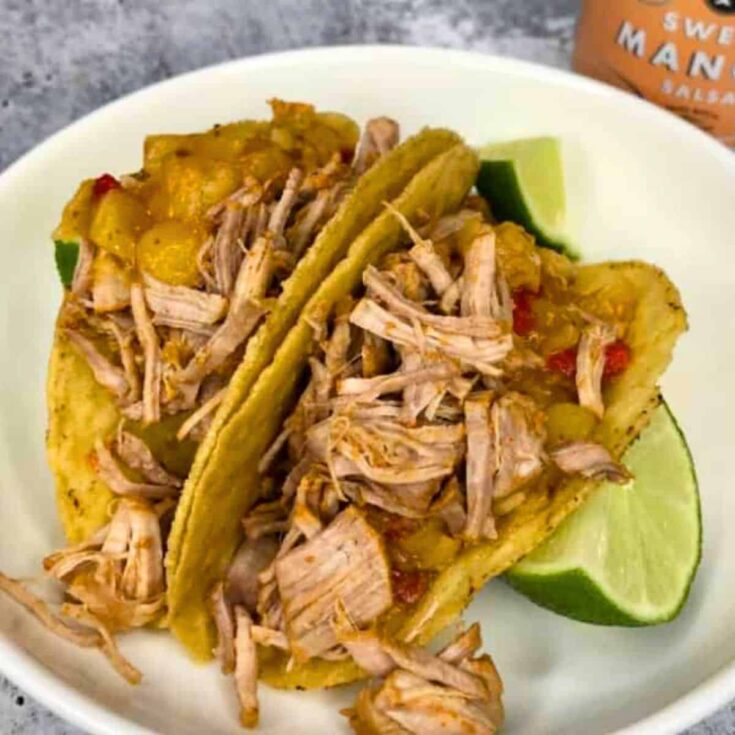 Ninja foodi pulled pork tacos prepared after reading these Taco Tuesday recipes