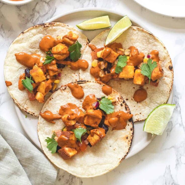 Three Paneer tacos prepared after reading these Taco Tuesday recipes