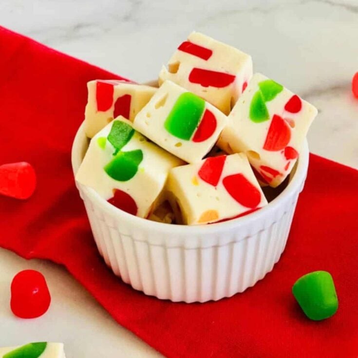 Gumdrop nougat made after reading these Christmas candy recipes