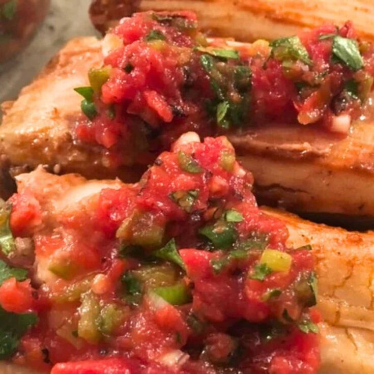 Pork tamales with charred tomato salsa made after reading these Cinco de Mayo dinner recipes