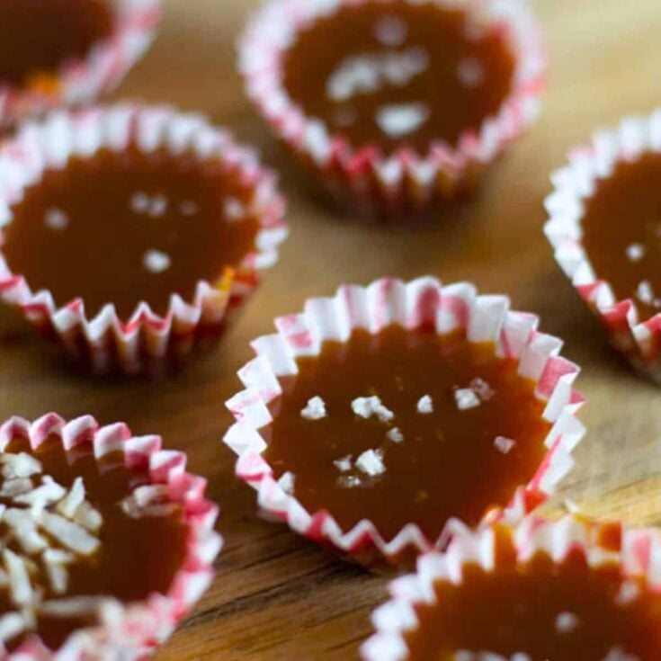 Saffron toffee made after reading these Christmas candy recipes