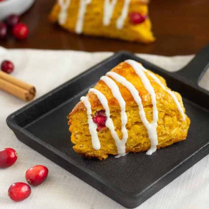 Cranberry pumpkin scones made after reading these&nbsp;Fresh pumpkin recipes