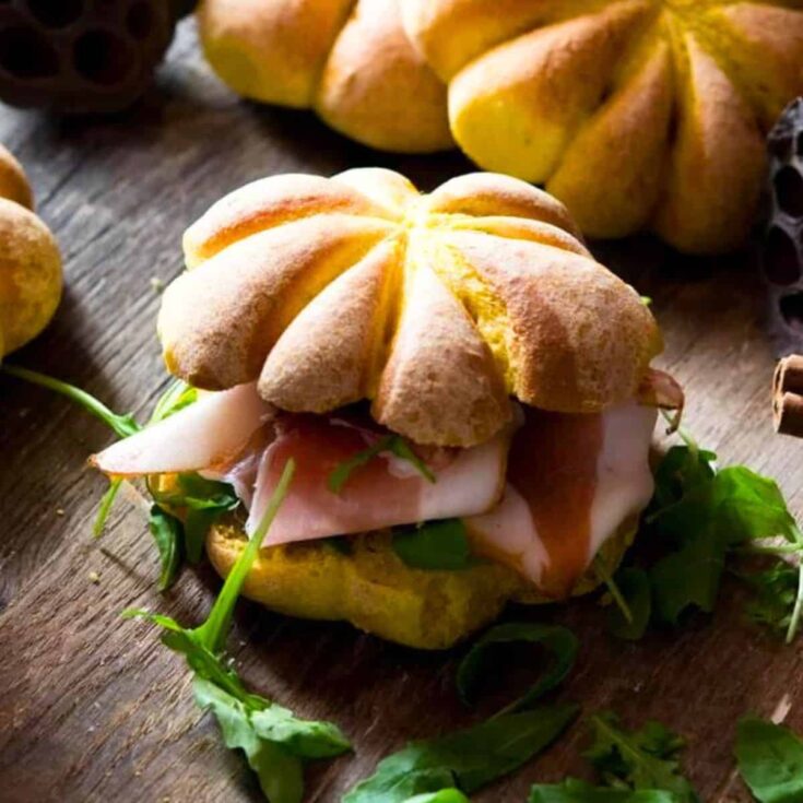 Easy pumpkin bread rolls made after reading these Fresh pumpkin recipes