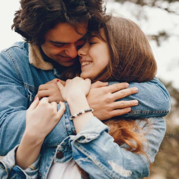 A couple embracing each other: The best strengths dates for couples