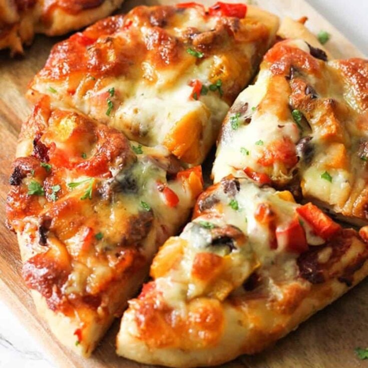 Roast pumpkin pizza made after reading these Fresh pumpkin recipes