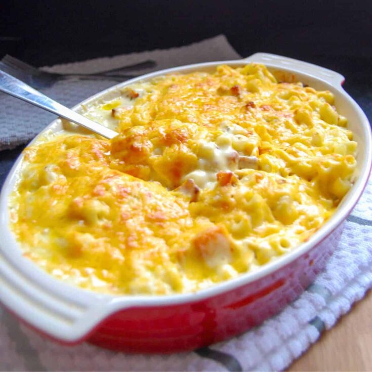 Roasted pumpkin macaroni cheese made after reading these Fresh pumpkin recipes