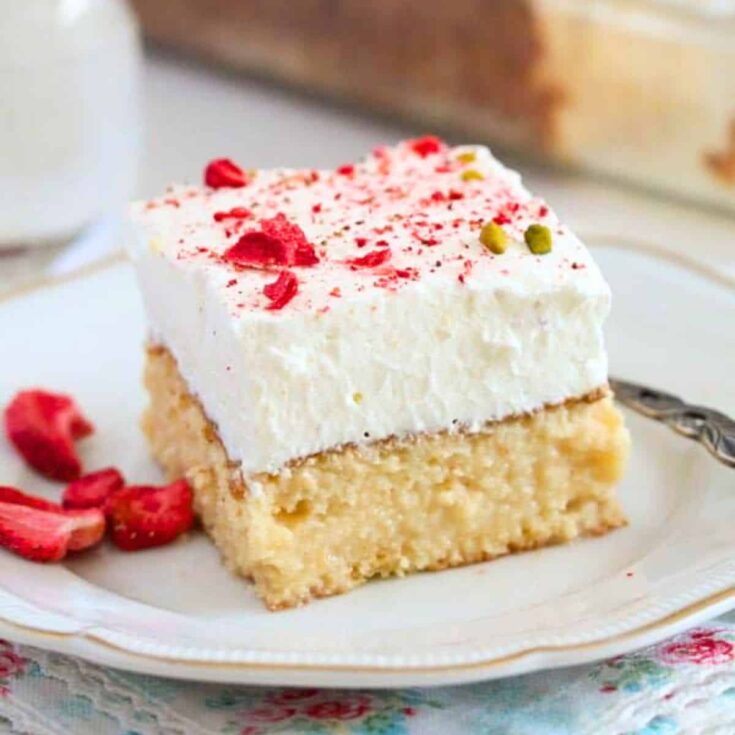 Tres leches cake
