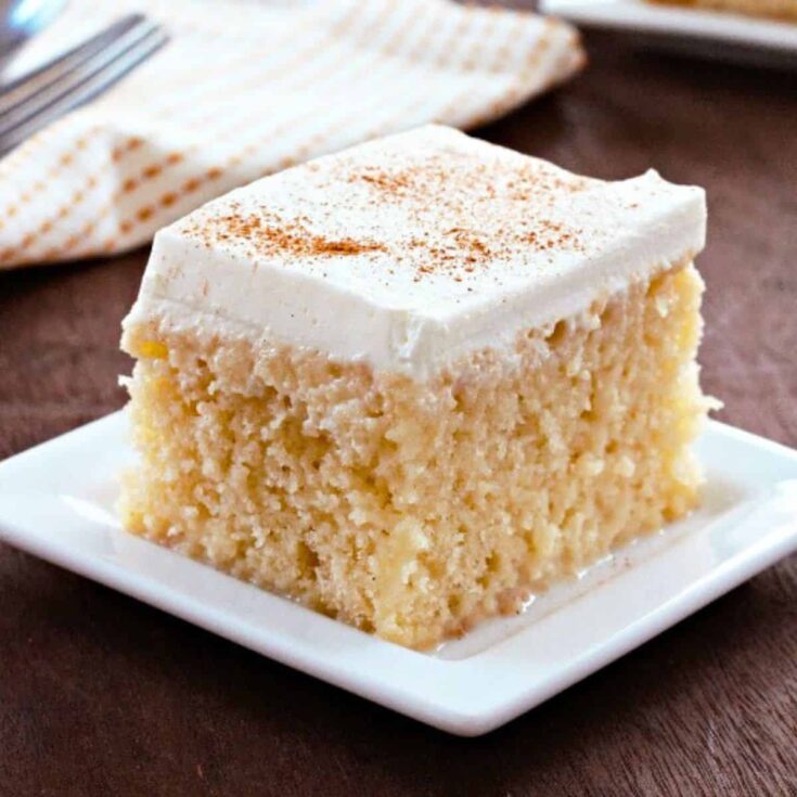 Tres leches cake