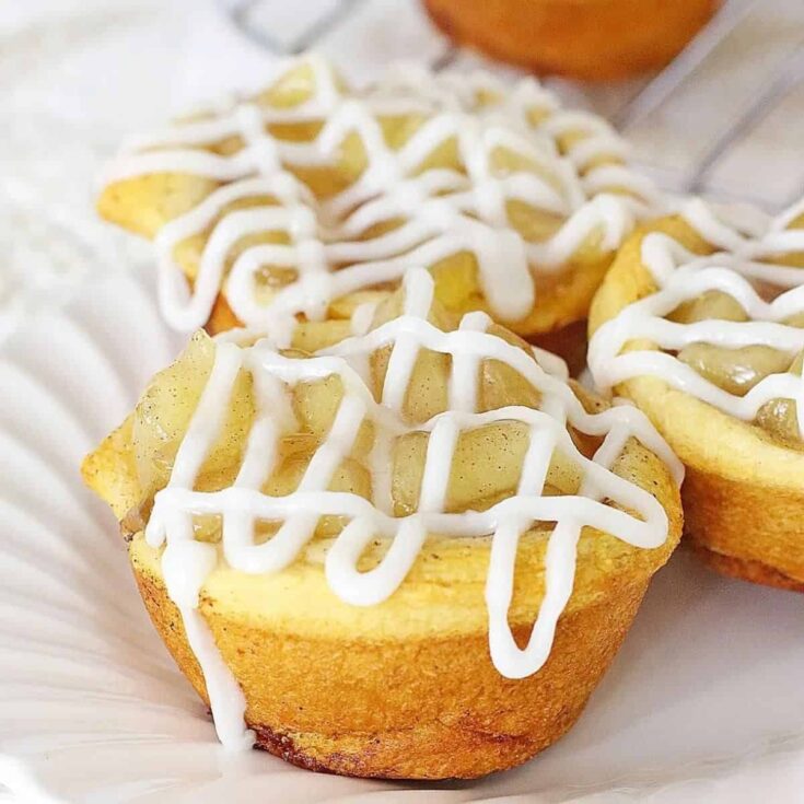 Apple pie cups made after reading these Mini dessert cups