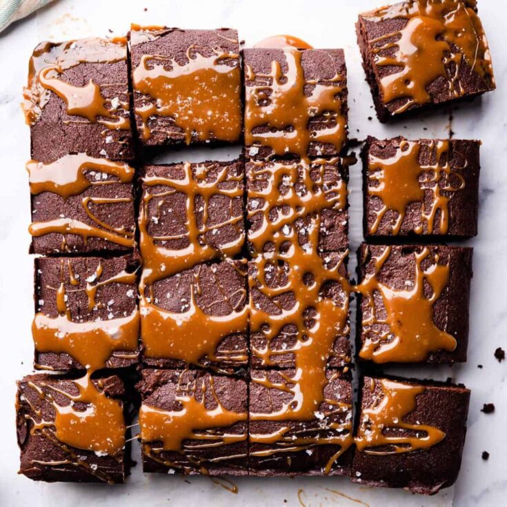 Guinness brownies made after reading these St. Patricks Day treats