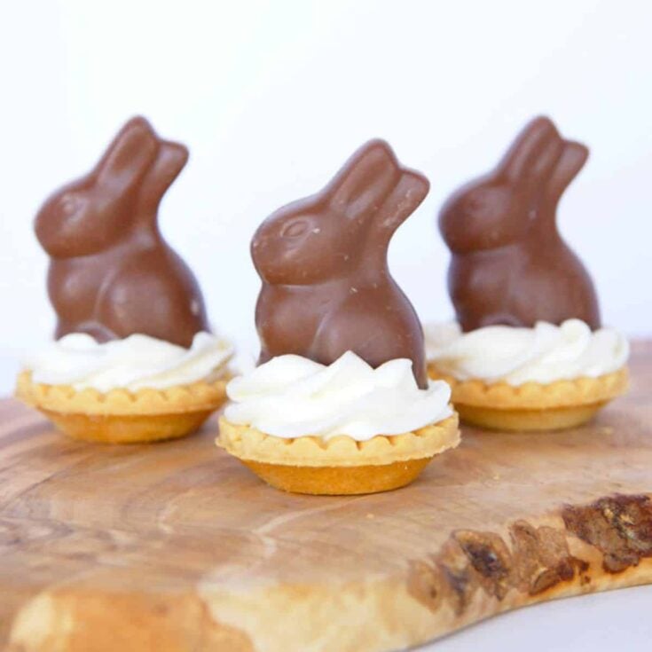 Bunny mousse tarts