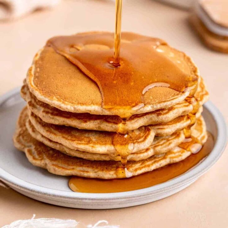 Cinnamon honey pancakes made after reading these Pancake recipes