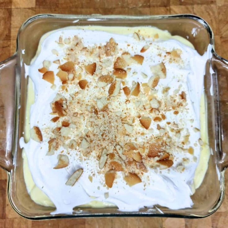 Cold and no bake banana pudding