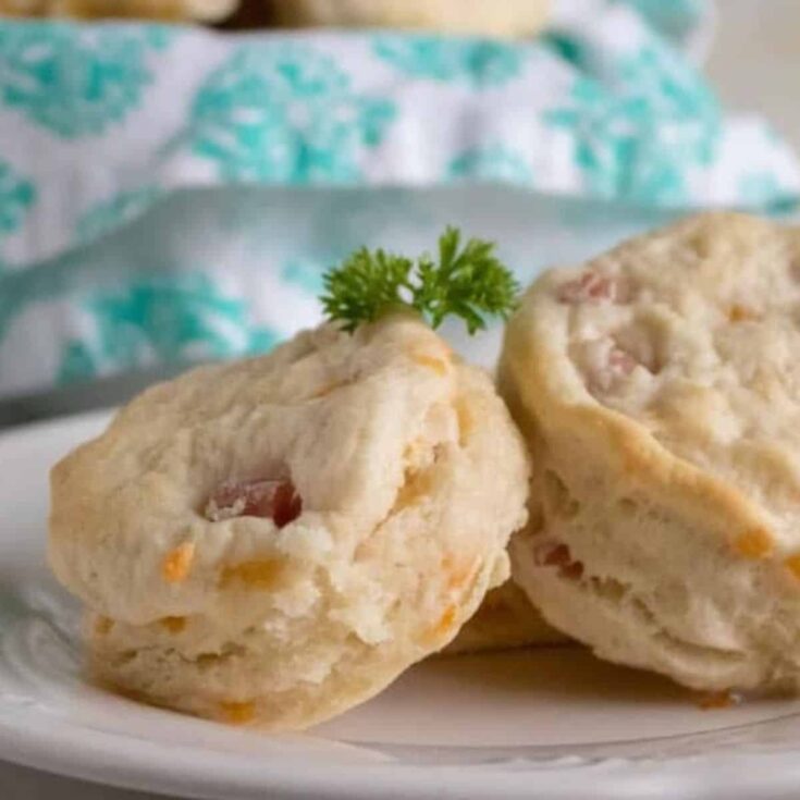 Ham and cheese biscuits (Easter brunch)