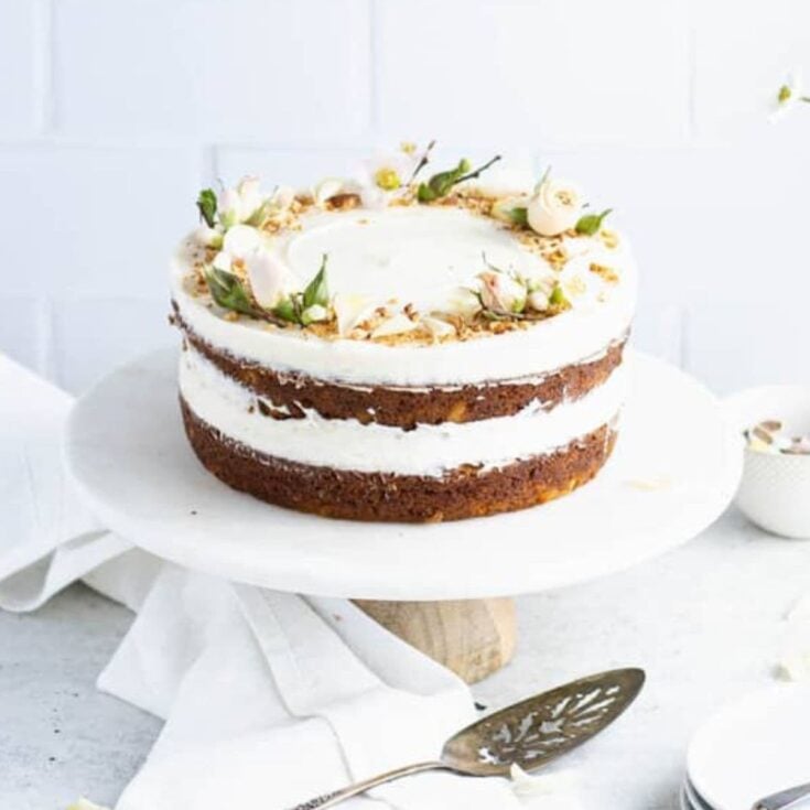 Pineapple carrot cake
