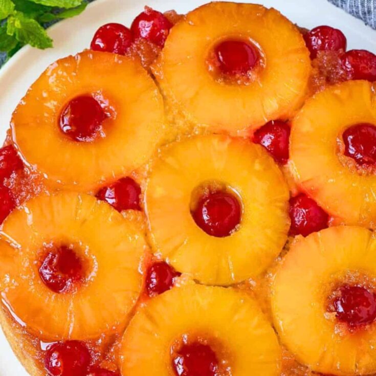 Pineapple upside-down cake