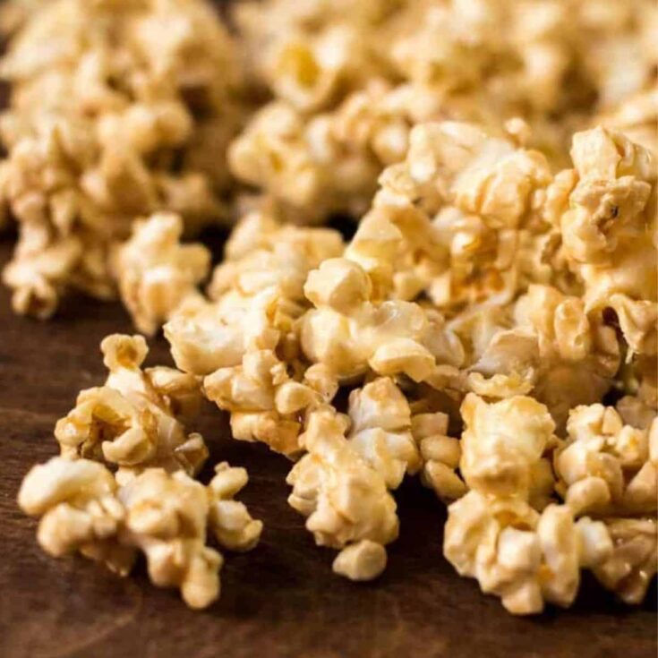 Salted caramel popcorn